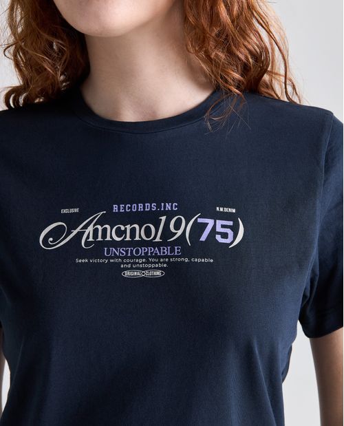 CAMISETA MC ESTAMPADA