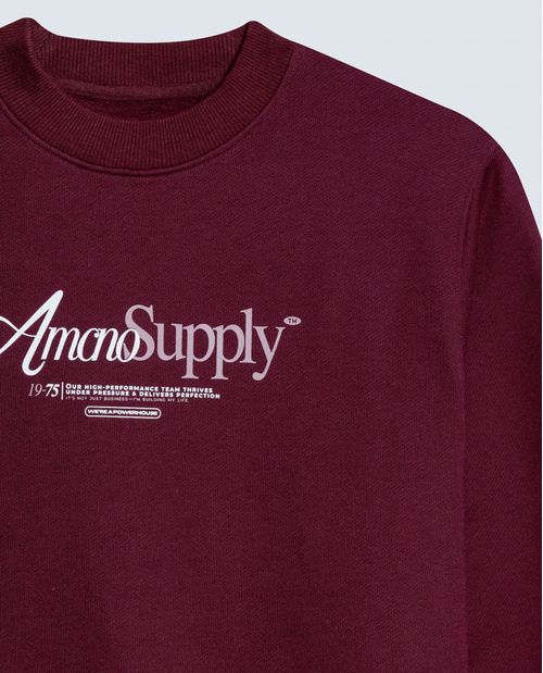 Buzo regular en algodón ajuste relajado