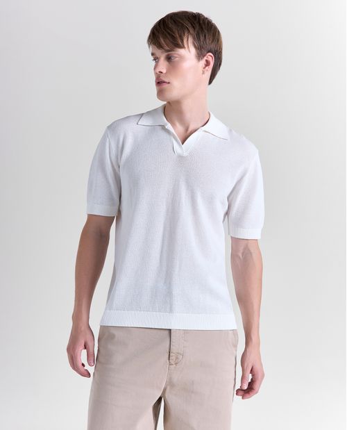 Polo regular algodón caída recta