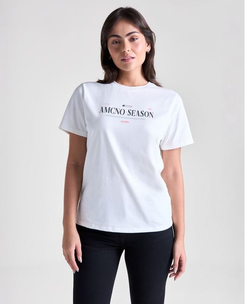 CAMISETA ESTAMPADA MC