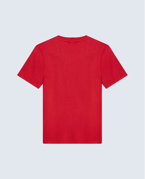 Camiseta regular algodón logo Amore