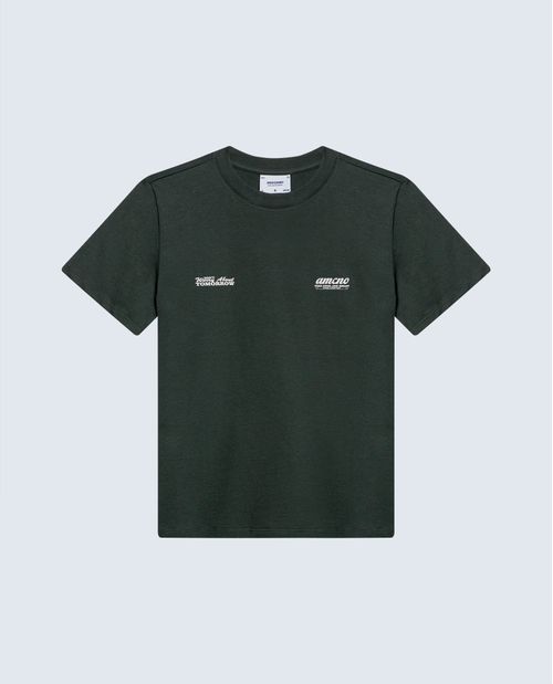 Camiseta regular algodón logo Amore