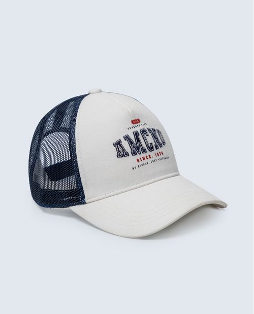 Gorra ajustable en algodón bordado frontal