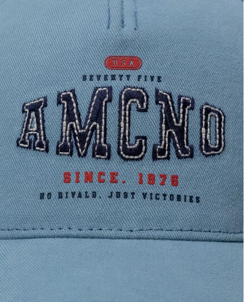 Gorra ajustable en algodón bordado frontal