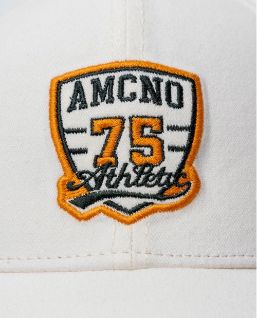 Gorra clásica en algodón con bordados