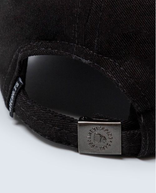 Gorra ajustable en algodón con letras AM y estrella bordada