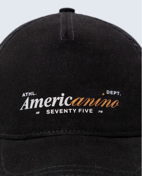 Gorra trucker algodón logo bordado