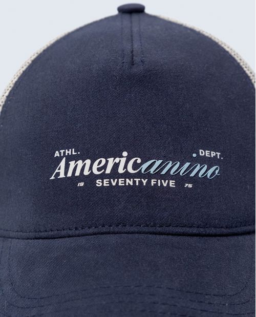 Gorra trucker algodón logo bordado