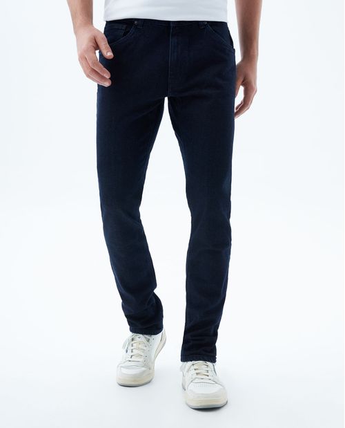 Jean Slim fit bota recta para hombre