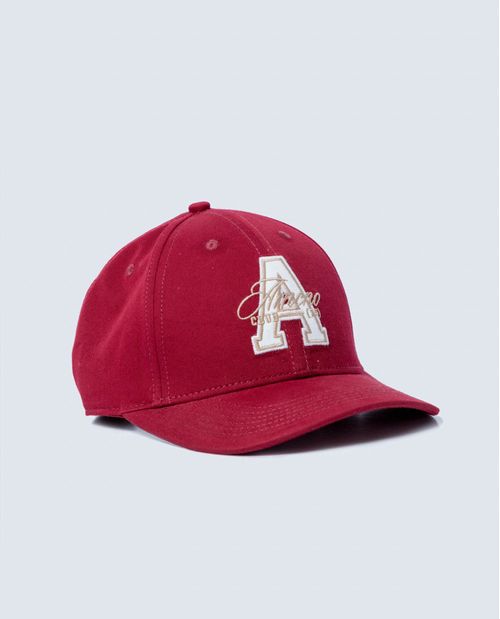 Gorra ajustable en algodón con hebilla metálica