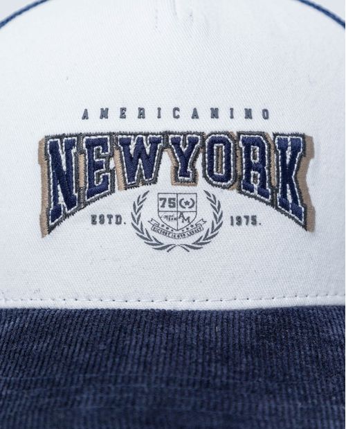 Gorra trucker en algodón bordados New York