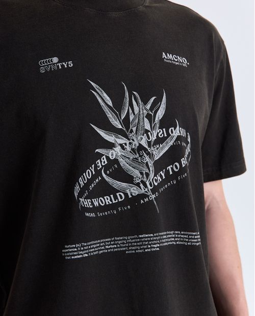 Camiseta regular manga corta para hombre