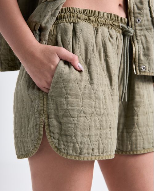 Shorts carpintero algodón ajuste medio