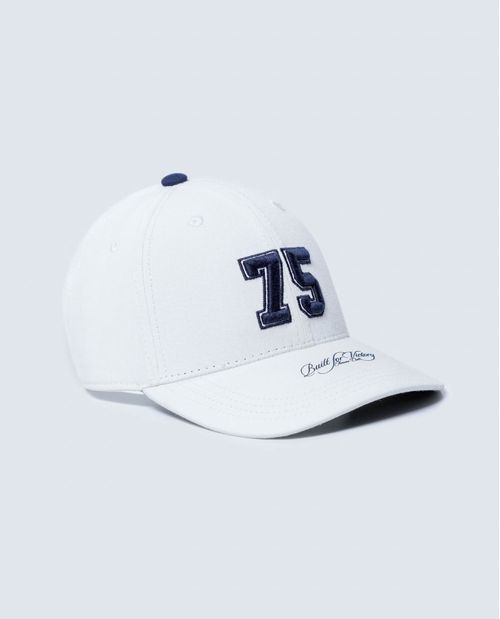 Gorra ajuste béisbol en algodón bordado frontal