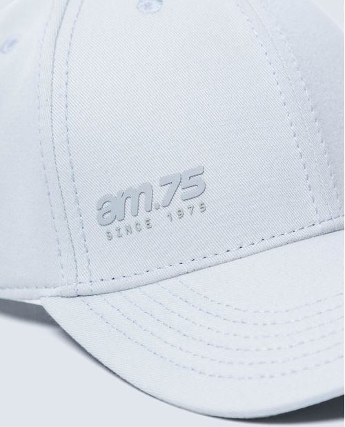 Gorra ajustada en algodón con logo bordado