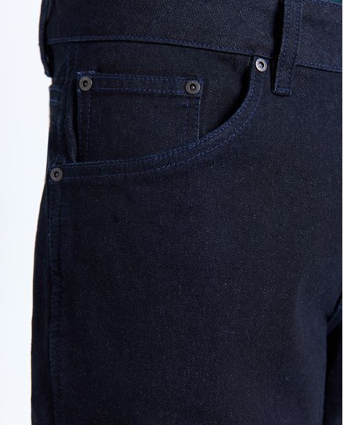 Jean Slim tiro bajo para hombre