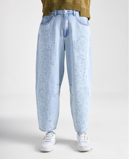 Jean Straight Bajo para mujer