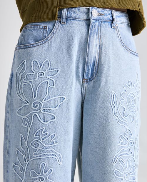 Jean Straight Bajo para mujer