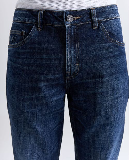 Jean Slim Medio para hombre
