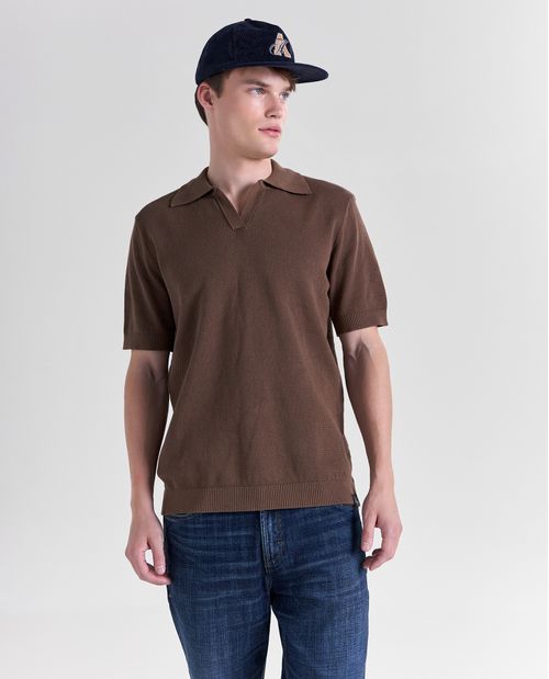 Camisa polo manga corta para hombre