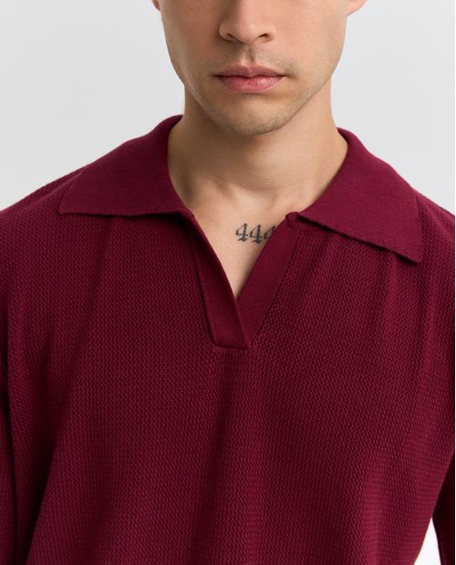 Camisa polo manga corta para hombre