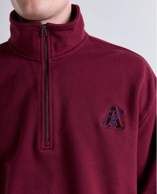 Buzo oversize cuello tortuga para hombre