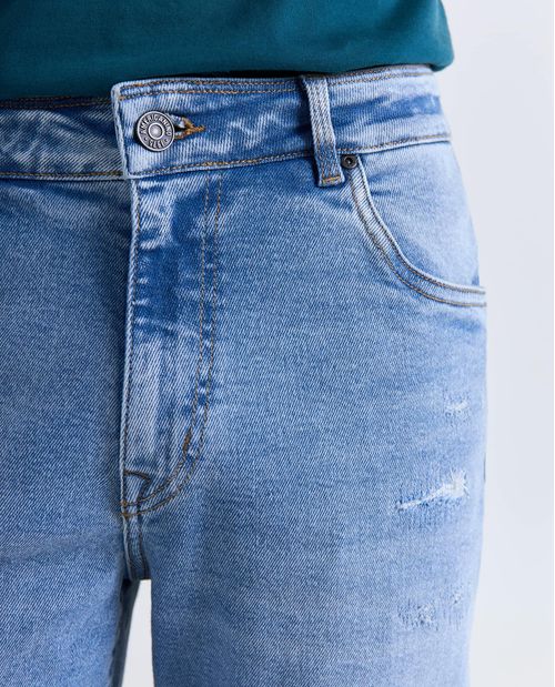 Jean Slim Bajo para hombre