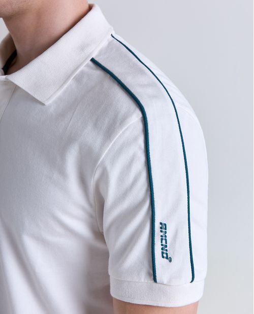 Camisa polo manga corta cuello polo para hombre