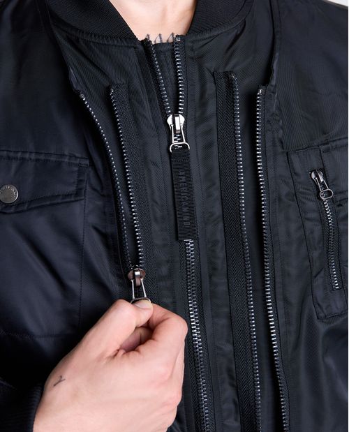 Chaqueta bomber regular fit para hombre