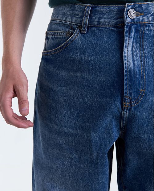 Jean Relax Tiro Medio para hombre