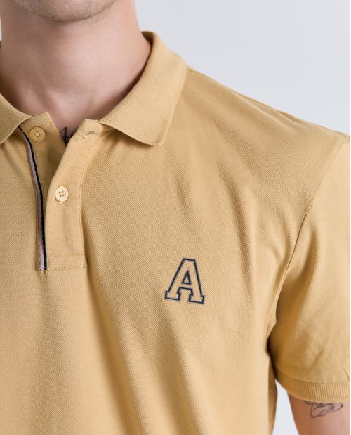 Camisa polo manga corta para hombre