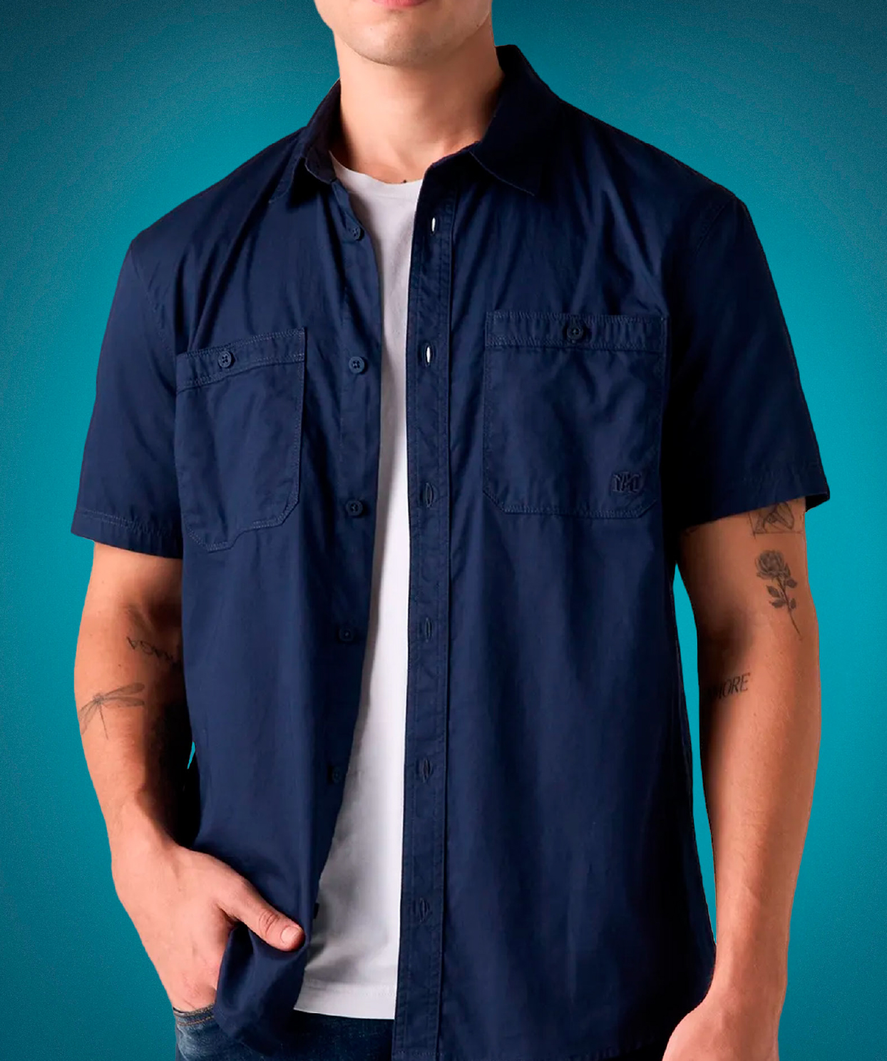 camisa denim